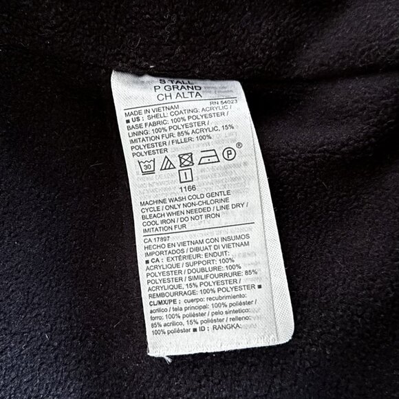 Olive Green Puffer Parka With Detachable Hood - Picture 13 of 13